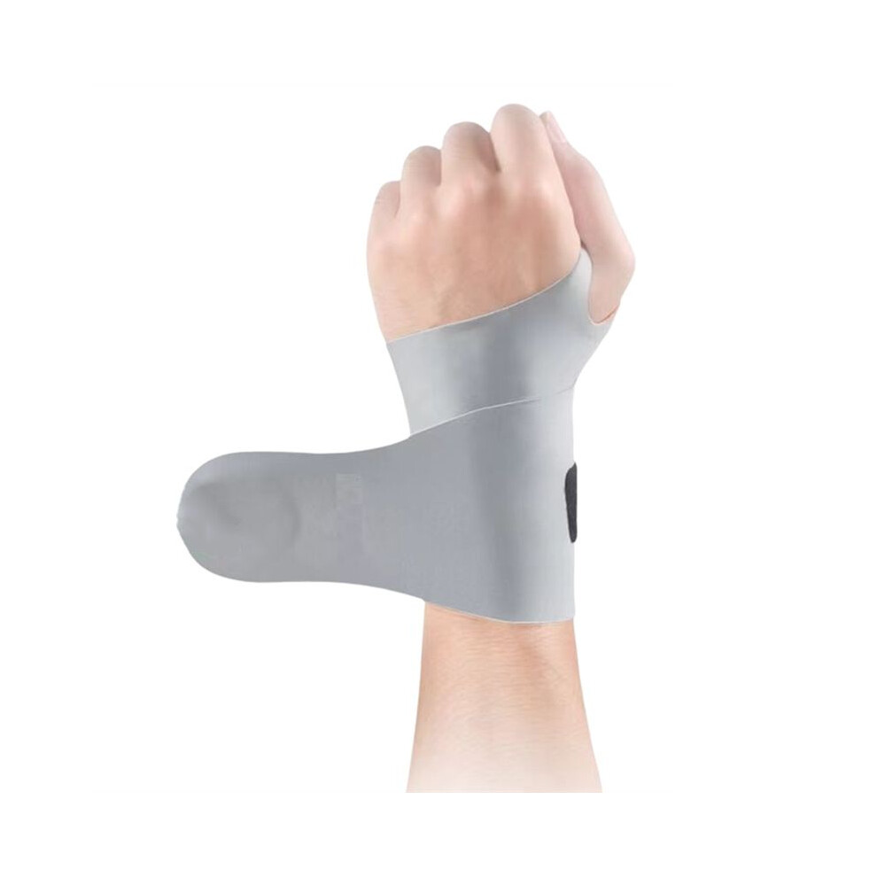 Tlily Gray Adjustable Wrist Protector For Men And Women For Wrist Sprains, Wrist Braces And Tendon Sheath Pain