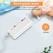 Thermoscelleuse Portable Scelleuse de Sac Thermoscelleuse Sac de Scellage Portatif pour Sac de Chips Sacs en Papier D'Aluminium Stockage des