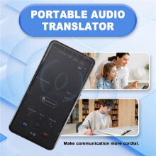 Tradutor de Áudio Portátil S85 Pro 138 Gravação de Idiomas 19 Chat Off- em Tempo RealGPT AI Voice Photo Group Tradução