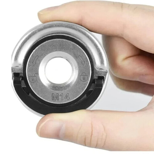 Self-Locking Pressing Plate Grinder Quick Release Flange Nut Power Chuck Tools Universal M14 Thread Angle Grinder 1