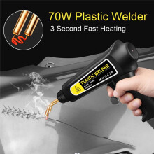 EU Plug,400Pc Nails Plastic Welding Machine Bumper Soldering Iron Staples Bumper Repair Car Tools Kit Hot Stapler