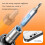Electric Screwdriver Set Precision Power Tool Kit Rechargeable Wireless  Small Bits for Mobile Cell Computer Orange 7