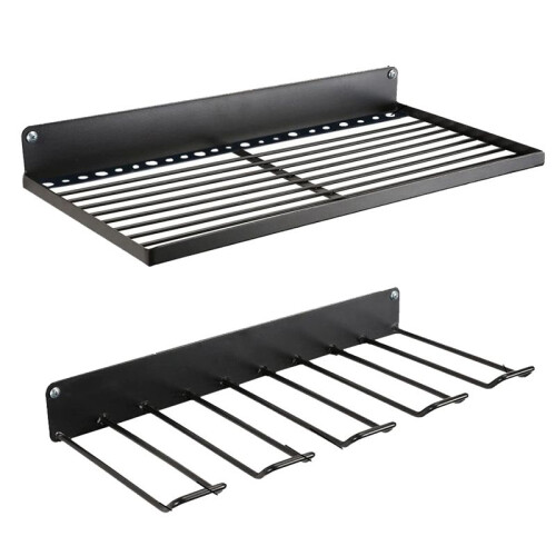 Manual Power Tool Storage Rack Wall, Hanging Floating Tool Rack, Electric Drill Rack, for Workshop Garage
