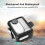 PULUZ Camera Protective Frame for  GO3/3S Thumb Stabilizer Camera Cooling Rabbit Cage Battery Case Protective Frame 7