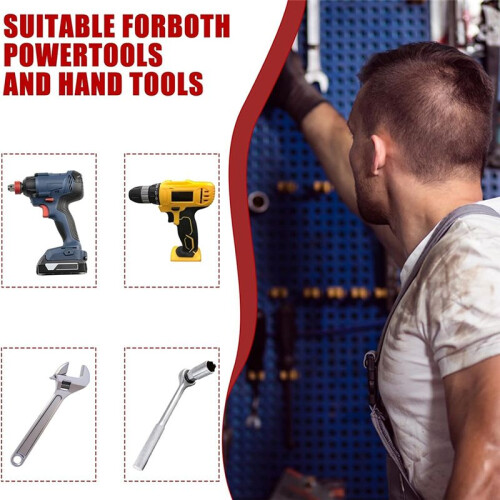 27Pcs Screw Extractor Set, Stripped Bolt Remover, Bolt Extractor Kit for Removing Broken Rusted Bolts Studs Nuts 2