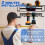 Manual Power Tool Storage Rack Wall, Hanging Floating Tool Rack, Electric Drill Rack, for Workshop Garage 7