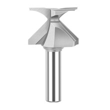 R18/R30 1/2-Inch Shank Woodworking Router Bit Double Flute Router Bits Milling Cutter for Wood Hand Tools A