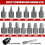 27Pcs Screw Extractor Set, Stripped Bolt Remover, Bolt Extractor Kit for Removing Broken Rusted Bolts Studs Nuts 2