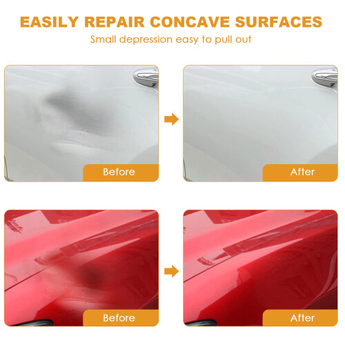 Car Paintless Dent Repair Tools Kit Tabs Glue Tabs Dent Puller Paintless Dent Removal Puller Tabs 2