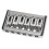 Icke-Tremolo Elektrisk Gitarr Hardtail Bridge-Sadel för 6-Strängad  Strat Stratocaster Tele Telecaster Gitarr, Silver 2