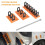 Car Paintless Dent Repair Tools Kit Tabs Glue Tabs Dent Puller Paintless Dent Removal Puller Tabs 7