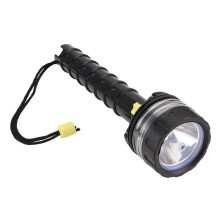 Scuba Tief Tauchen Licht Professionelle Leistungsstarke Taschenlampe Unterwasser Wasserdichtes LED Taucherlicht,Schwarz