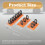 Car Paintless Dent Repair Tools Kit Tabs Glue Tabs Dent Puller Paintless Dent Removal Puller Tabs 2