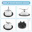 9704230 Blender Coupler Replacment Parts for ,4 Leaf Blender Blade and Blender Coupler with Spanner 7