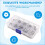 150Pcs Thread Repair Inserts M3 M4 M5 M6 M8 Stainless Steel Heli Coil Thread Repair Insert Wire Thread Insert Assortment 6