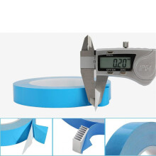 Heat Sink Tape 25Mx20mm Double Sided Thermal Adhesive Tape for CPU GPU SSD Drive LED PCB IGBT Mos Tubes Circuit Board
