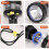 Scuba Deep Diving Light Professional Powerful Flashlight Underwater Waterproof LED Diver Light,Black 4