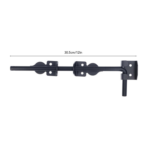 12-Zoll-Stahl-Cane-Bolt, Schwerlast-Fallstab-Verschluss 1