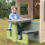 Smoby Life - Picknicktisch anpassbar an Smoby-Häuser - 2 Bänke 2