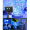 2x Outdoor Solar 120 LED Copper Lights Blue 4