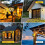 4 Pack Warm White Solar Wall Decorative Lights 4