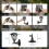 4 Pack Warm White Solar Wall Decorative Lights 5