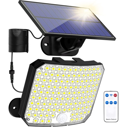 118 LED Solar Motion Sensor Light Waterproof
