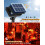 2x Outdoor Solar 120 LED Copper Lights Orange 2