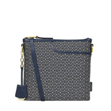 RADLEY Pockets 2.0 Heirloom Women's Medium Leather Ziptop Crossbody, Goose Grey