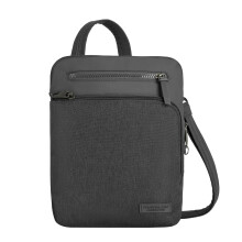 Travelon Unisex's Anti-Theft Metro Small Crossbody, Gray, One Size