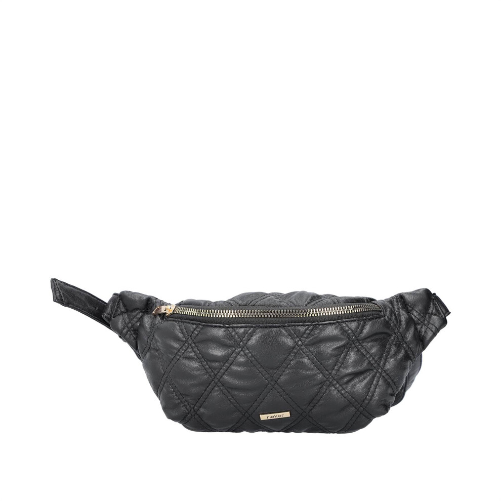 Rieker Women's H1502 Crossbody Bag, Black, One Size