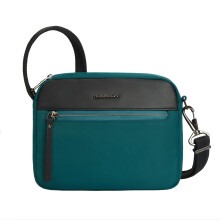 Travelon Unisex-Adult Anti-Theft Addison Small Crossbody Bag, Evergreen, One Size