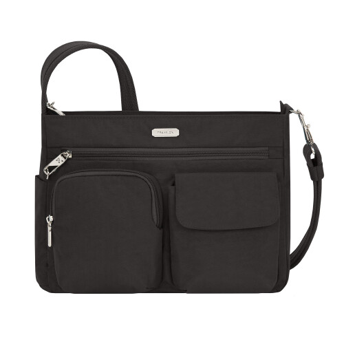 Travelon Travelon Patch Crossbody, Black, Patch Crossbody