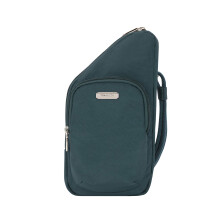 Travelon Patch Crossbody, Peacock, One Size, Patch Crossbody