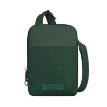 Travelon Unisex-Adult Anti-Theft Metro Stadium Mini Crossbody, Forest Heather, One Size