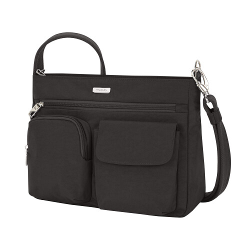 Travelon Travelon Patch Crossbody, Black, Patch Crossbody 1