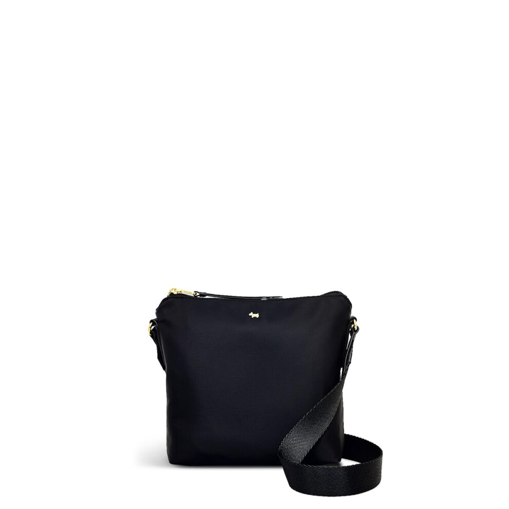 Radley London Filey Avenue Responsible Women's Small Recycled Polyester Ziptop Crossbody Handbag, Black