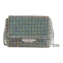 GLITERS Crystal Embellished Mini Crossbody Bag