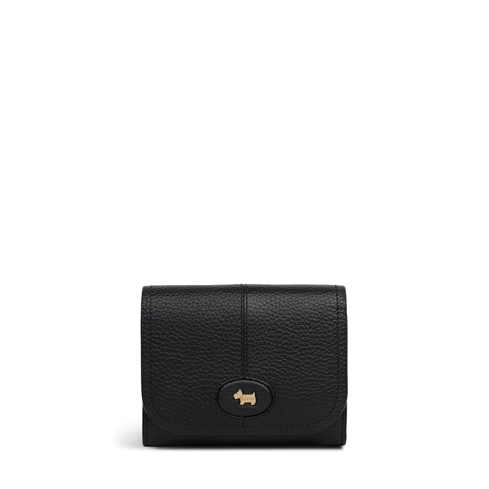 Radley London Maldon Mews Women's Leather Medium Flapover Purse, Black