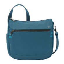 Travelon Anti-Theft Active Medium Crossbody, Teal, 12.25 x 11.25 x 3.75, Casual