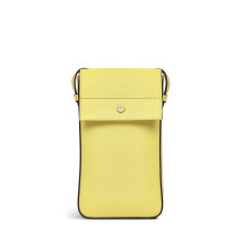 RADLEY London Rivington Medium Phone Crossbody for Women, in Yellow Grained Leather