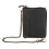 CTM Men's Hunter Leather Zip-Around Bifold Chain Wallet, Black 1