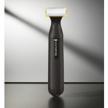 Omniblade Hybrid Beard Trimmer and Shaver (Skin Close Precision with 0.15mm Cutting, 3 Stubble Combs, 5 Year Blade Guarantee, Battery-Operated) HG1000