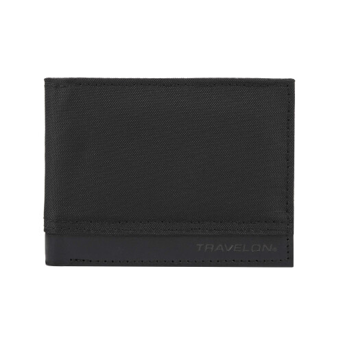 Travelon Travelon RFID Blocking Billfold, Black, Variable, RFID Wallet