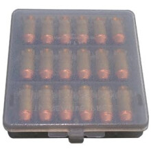 MTM 18 Rounds 45 Cal Case-Gard Ammo Wallet (Clear Smoke)