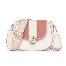 Miss Lulu Crossbody Bags for Women,Ethnic Style PU Leather with Adjustable Strap,Ideal for Casual Outings, Work Commutes & Day Trips
