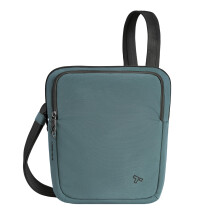 Travelon Anti-theft the Voyages Slim Crossbody, Slate Blue, 10" W x 11" H x 2.5" D