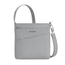Travelon Anti-Theft Roam Small Crossbody, Glacier, 8.5?W X 8.5?H X 2.25?D