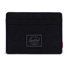 Herschel Charlie Cardholder Wallet, Black Tonal, Charlie Cardholder Wallet