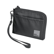 Jack Wolfskin Unisex Wandermoon Wallet Travel Accessory Wallet, Granite Black, Granite Black, One Size